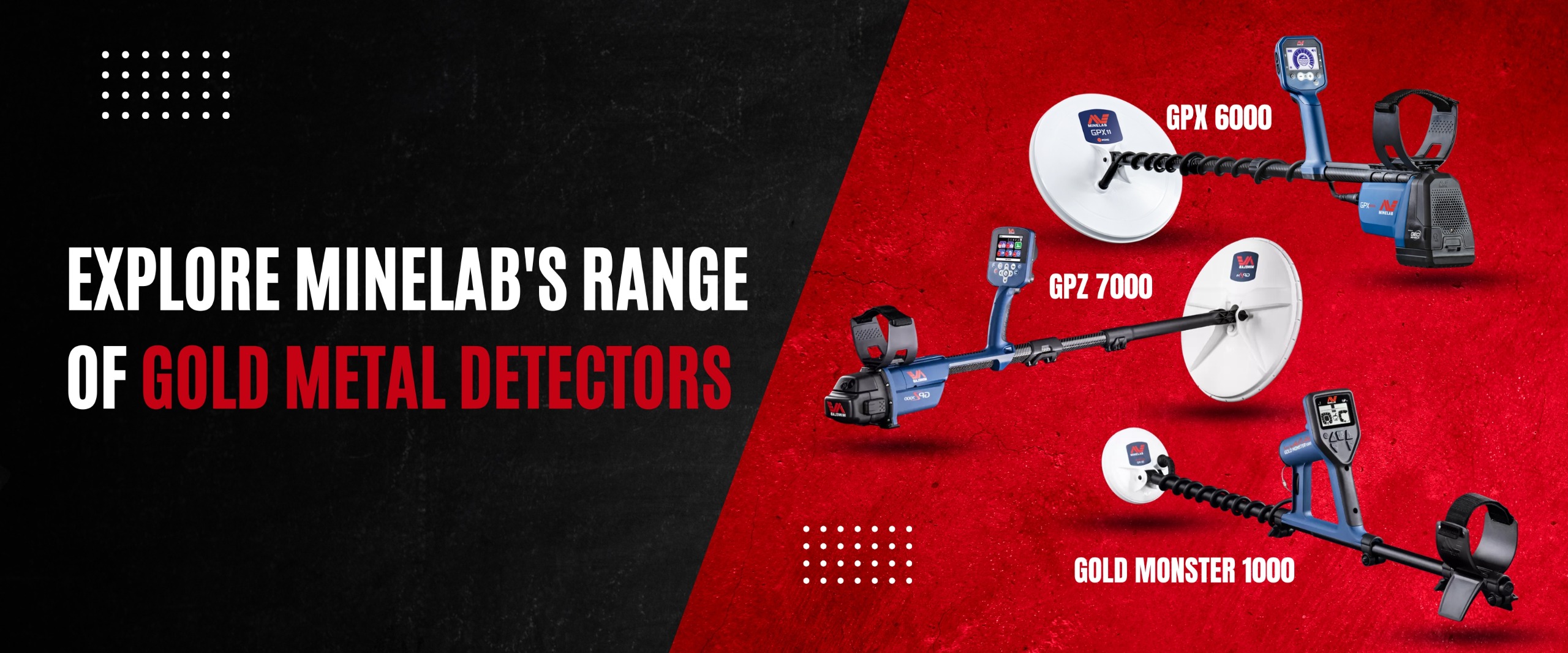 Range of Gold Metal Detectors