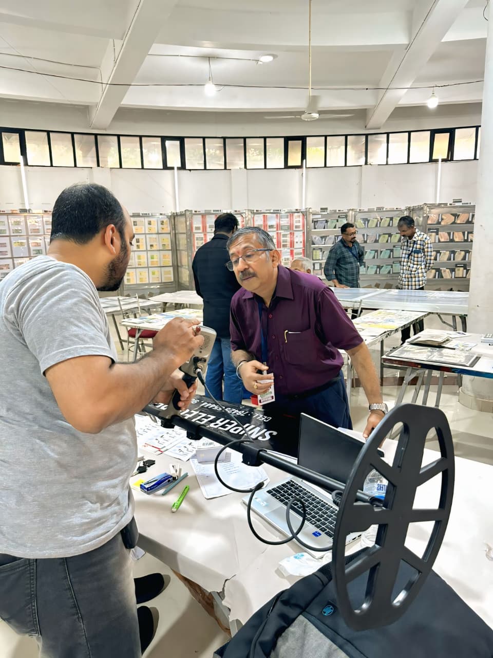 Minelab customer interaction